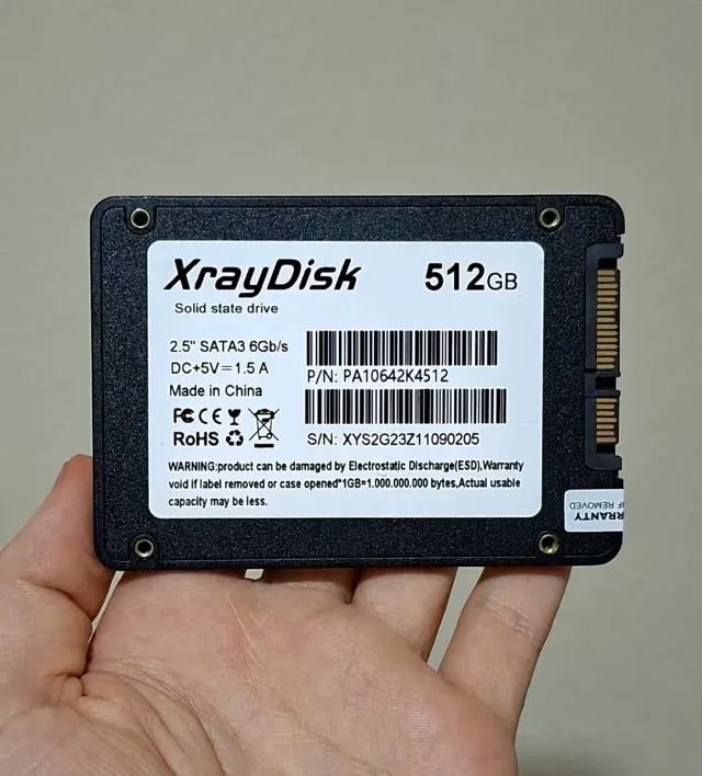SSD XrayDisk 512GB c/ Windows 10 