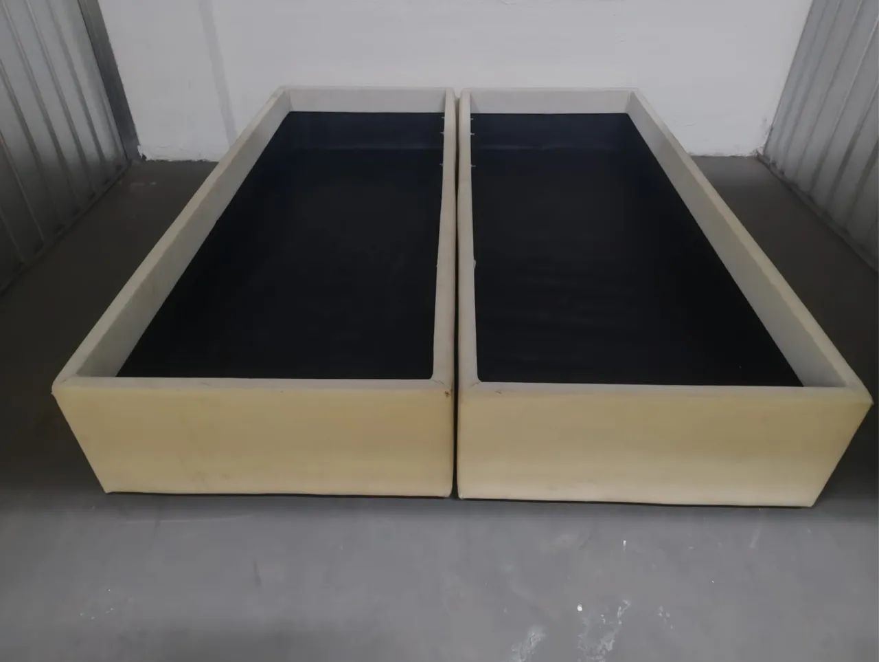 Cama Queen Size Box Baú bipartido com colchão  - Foto 5