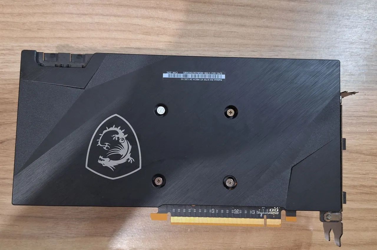 Placa de Vídeo MSI Radeon RX 6750 XT MECH 2X 12G V1, 12GB - Foto 3