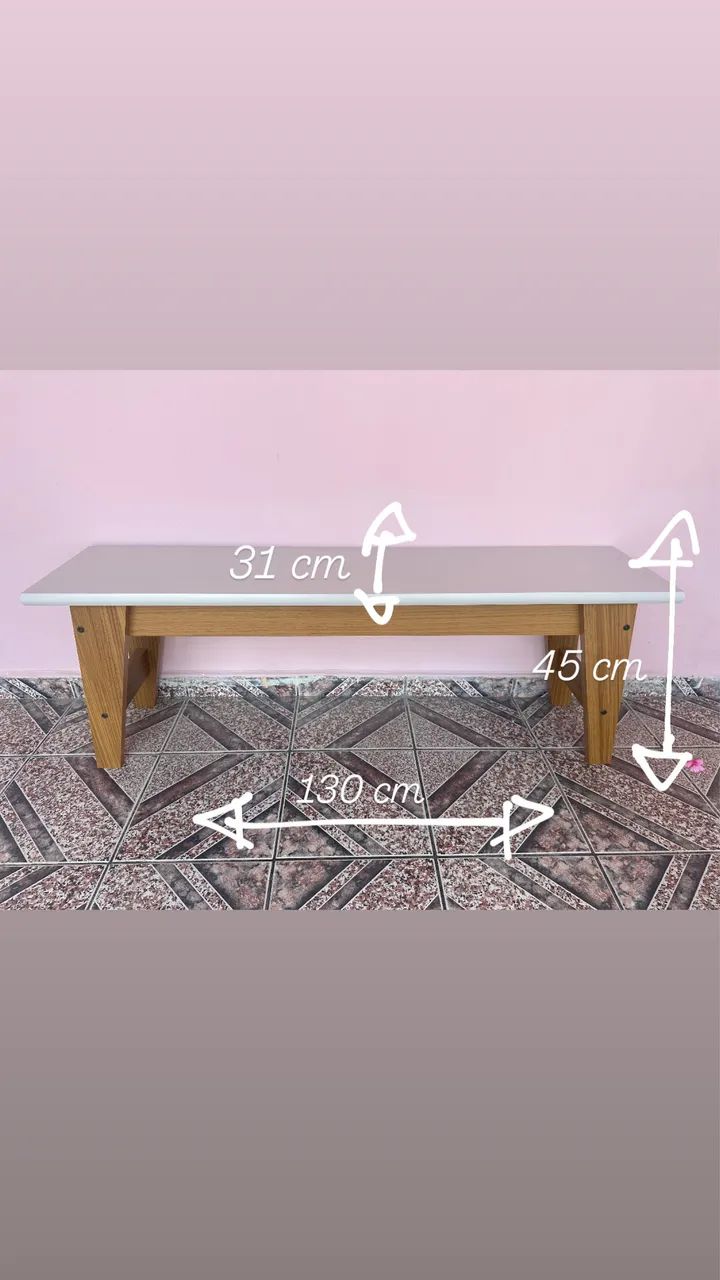 Banco de madeira - Foto 2