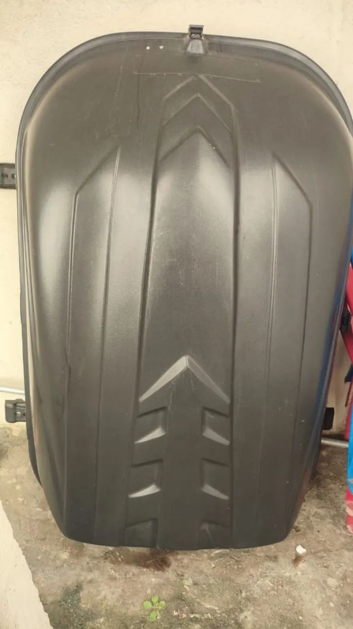 Vendo bagageiro para carro da marca motobul 460 litros  - Foto 2