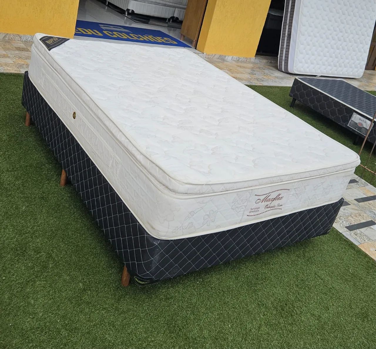 Cama Box Casal MAXFLEX USADA - ENTREGO  - Foto 5