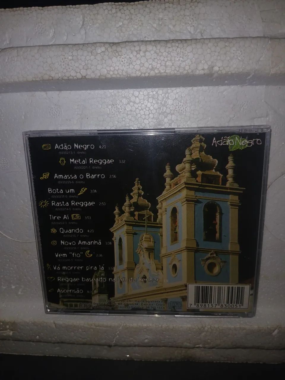 Cd Adão negro vol.1 1998 raríssimo!! - Foto 2