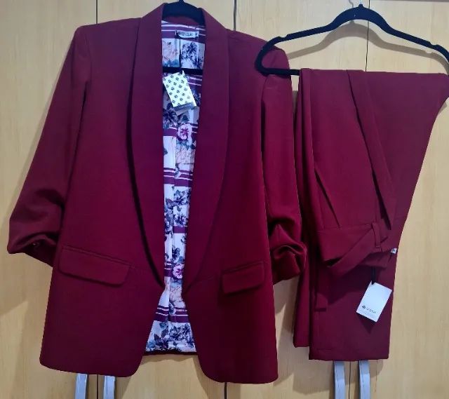 Conjunto Alfaiataria Unique (Blazer + Calça)  - Novo  - Foto 2