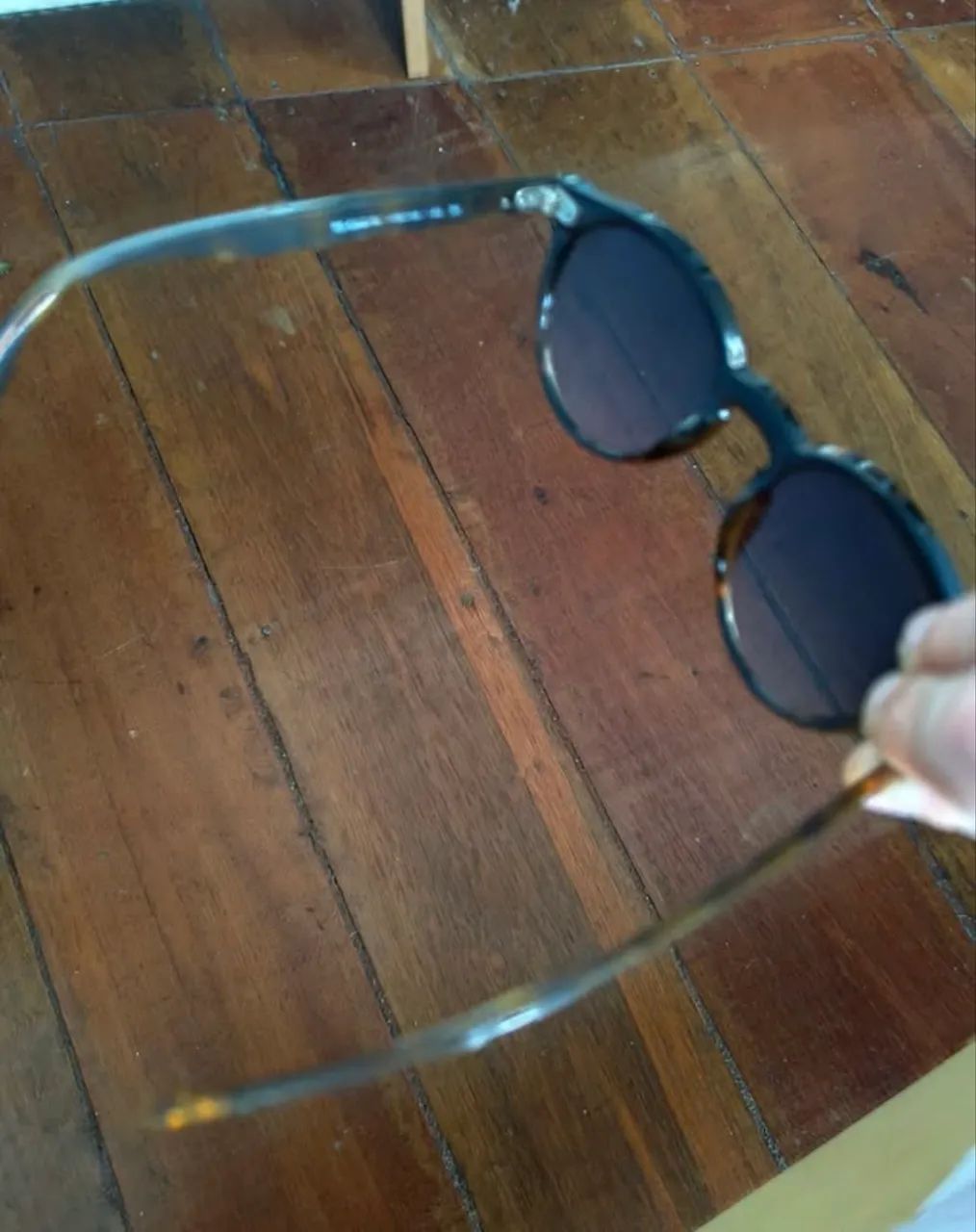 Óculos Original Rayban RB 4380-N Feminino Marrom Onça - Foto 3