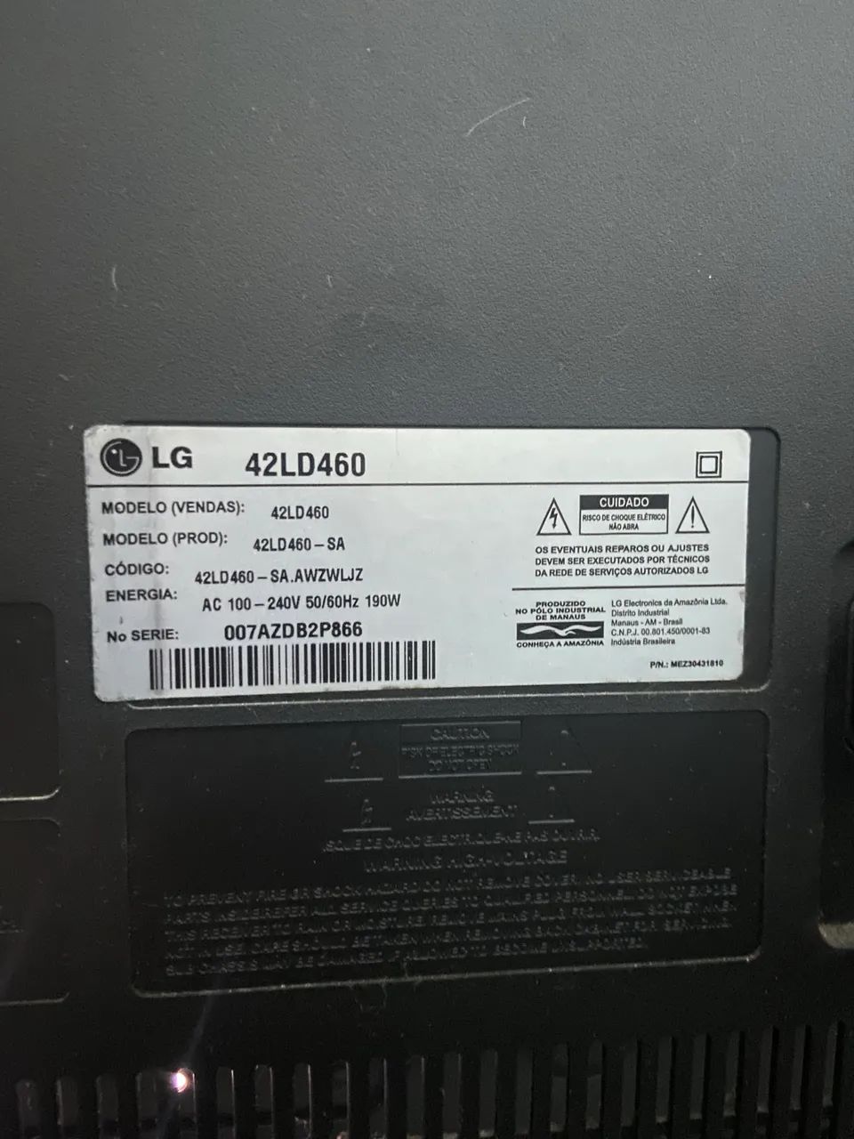 TV LG 42 Full HD - funcionando perfeitamente - Foto 2