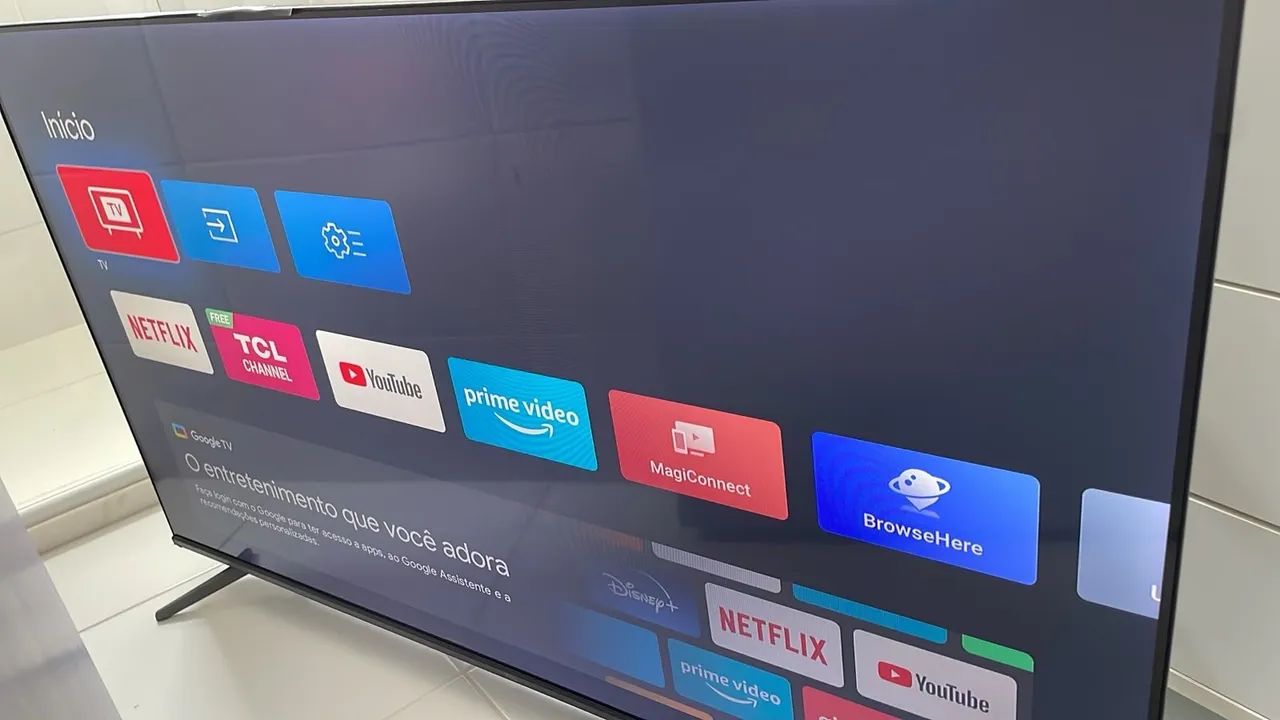 Smart TV TCL C645 QLED Usada - Foto 3
