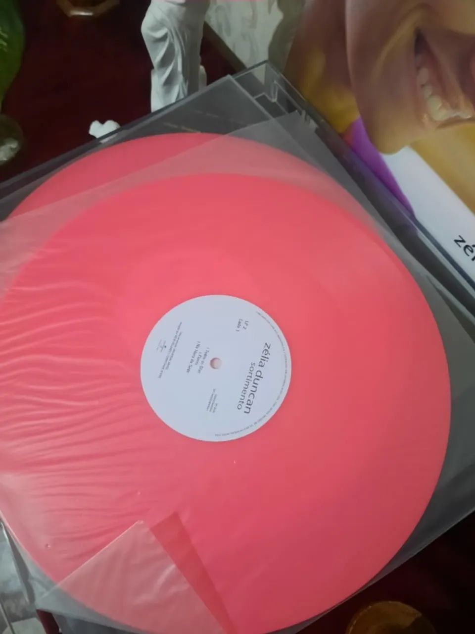 VINIL LP Zélia Duncan - Sortimento (disco duplo rosa) - Foto 2