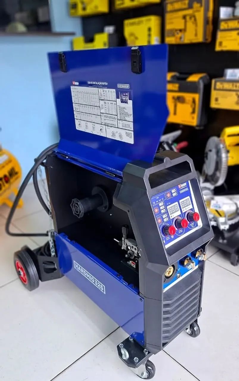 Maquina Inversora de solda hardmig 325 flex Entrega gratis 2