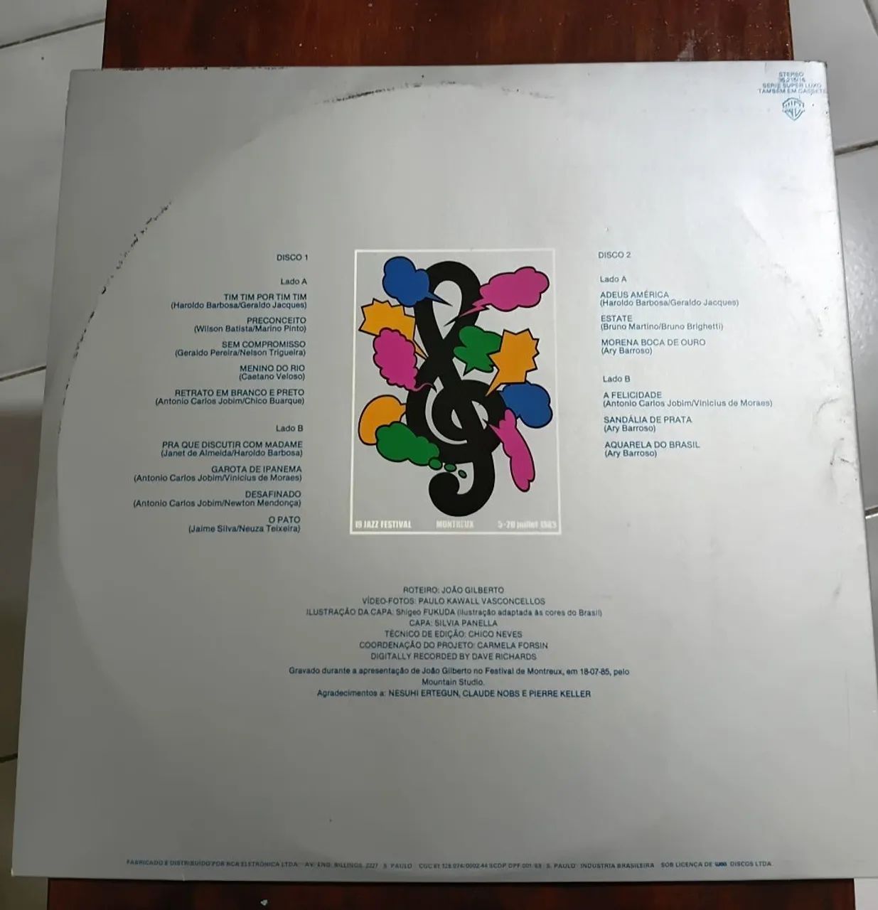 Álbum duplo João Gilberto  - Foto 2