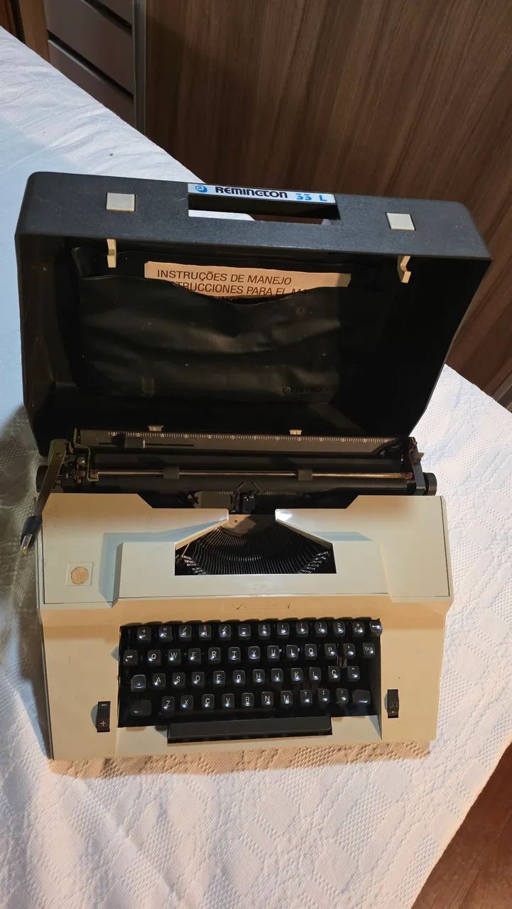 máquina de datilografia vintage remington 33L - Foto 2