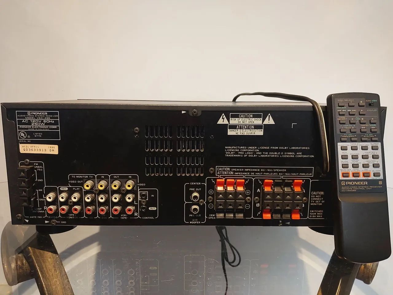 Receiver Pionner VSX 455 - Foto 2