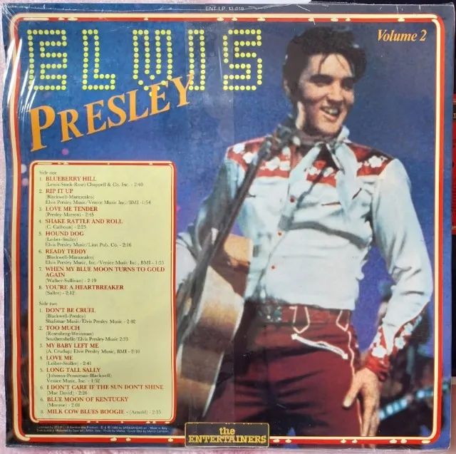 Elvis Presley - Elvis Presley Volume 2 - The Entertainers - ENT LP