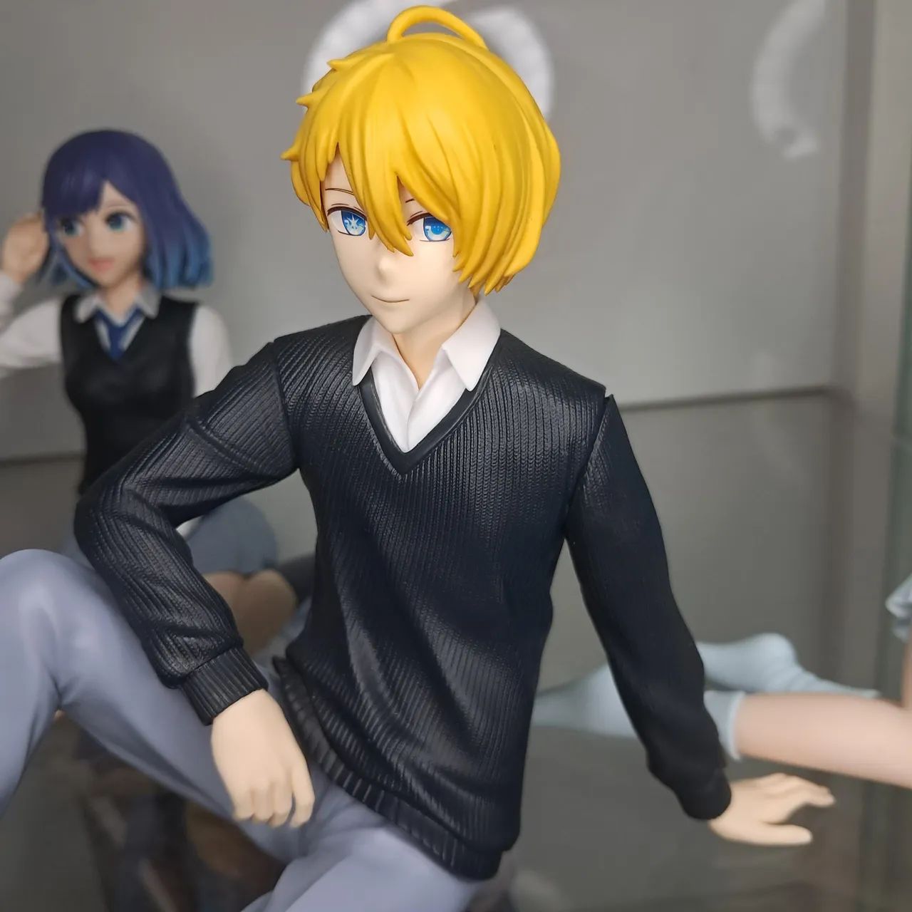 Oshi no Ko Hoshino Acqua Relax Time Original Figure Banpresto para Coleção