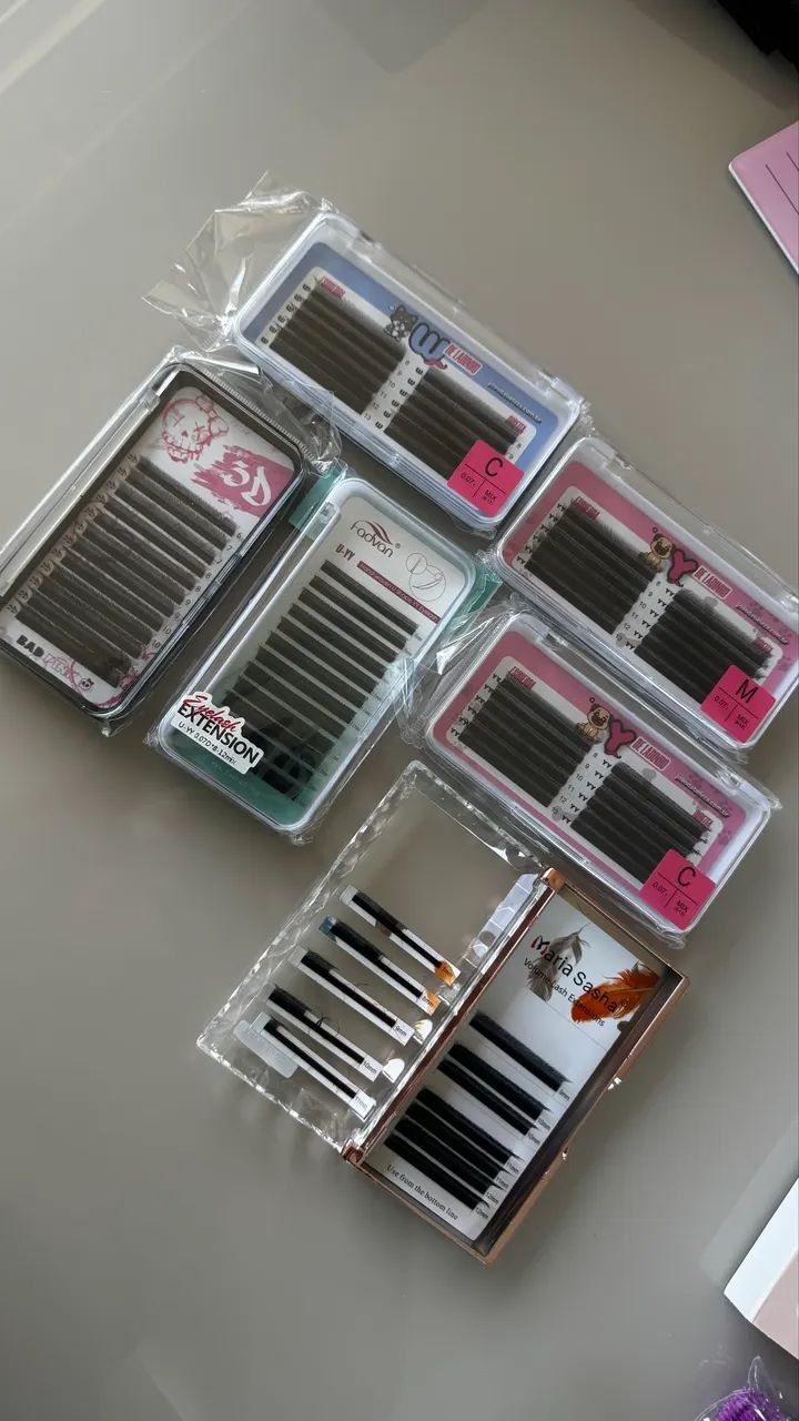 VENDA DE MATERIAIS PARA EXTENSÃO DE CÍLIOS 