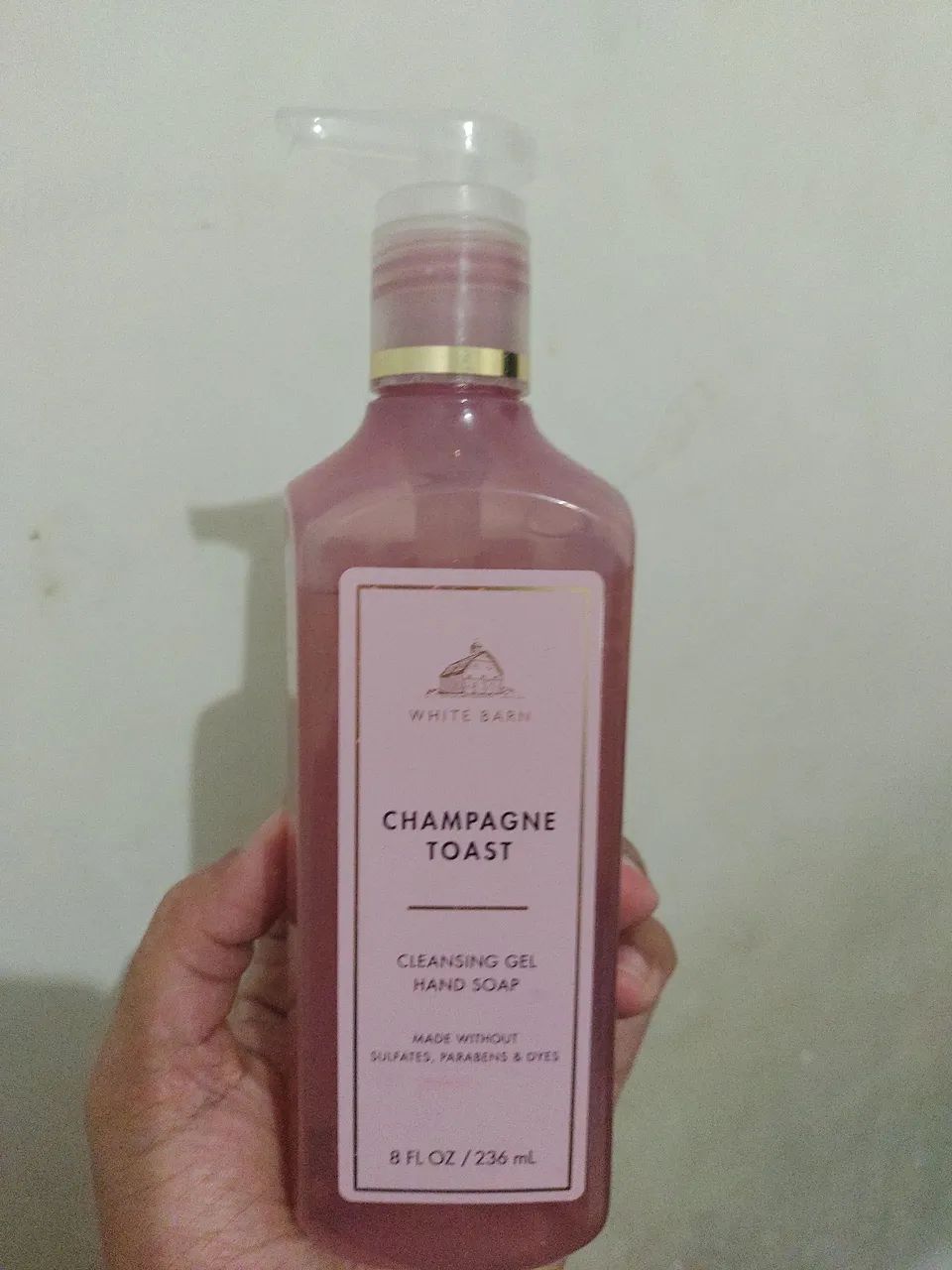 Sabonete espuma de banho champagne toast 