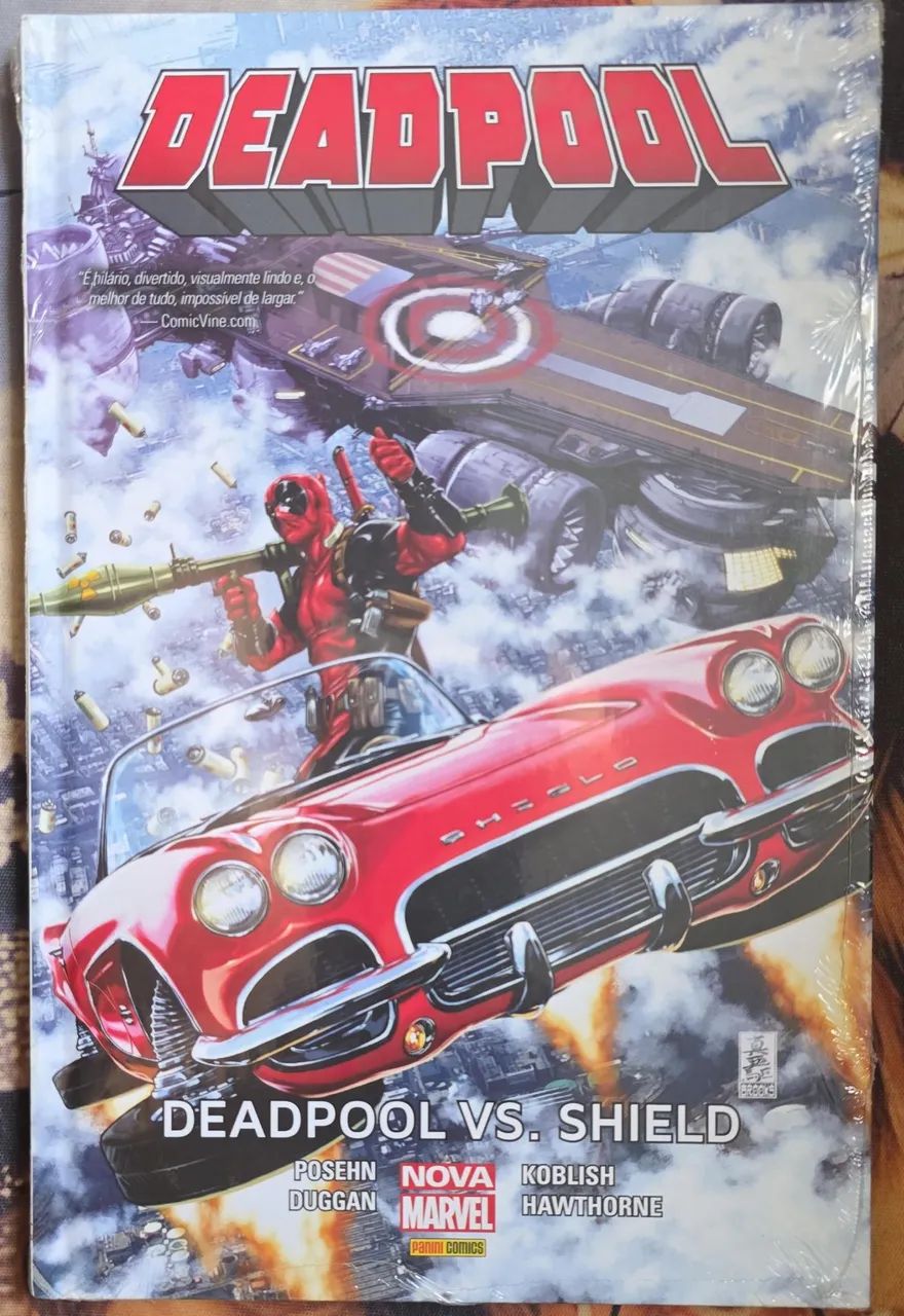 HQ Deadpool VS. Shield (LACRADO)