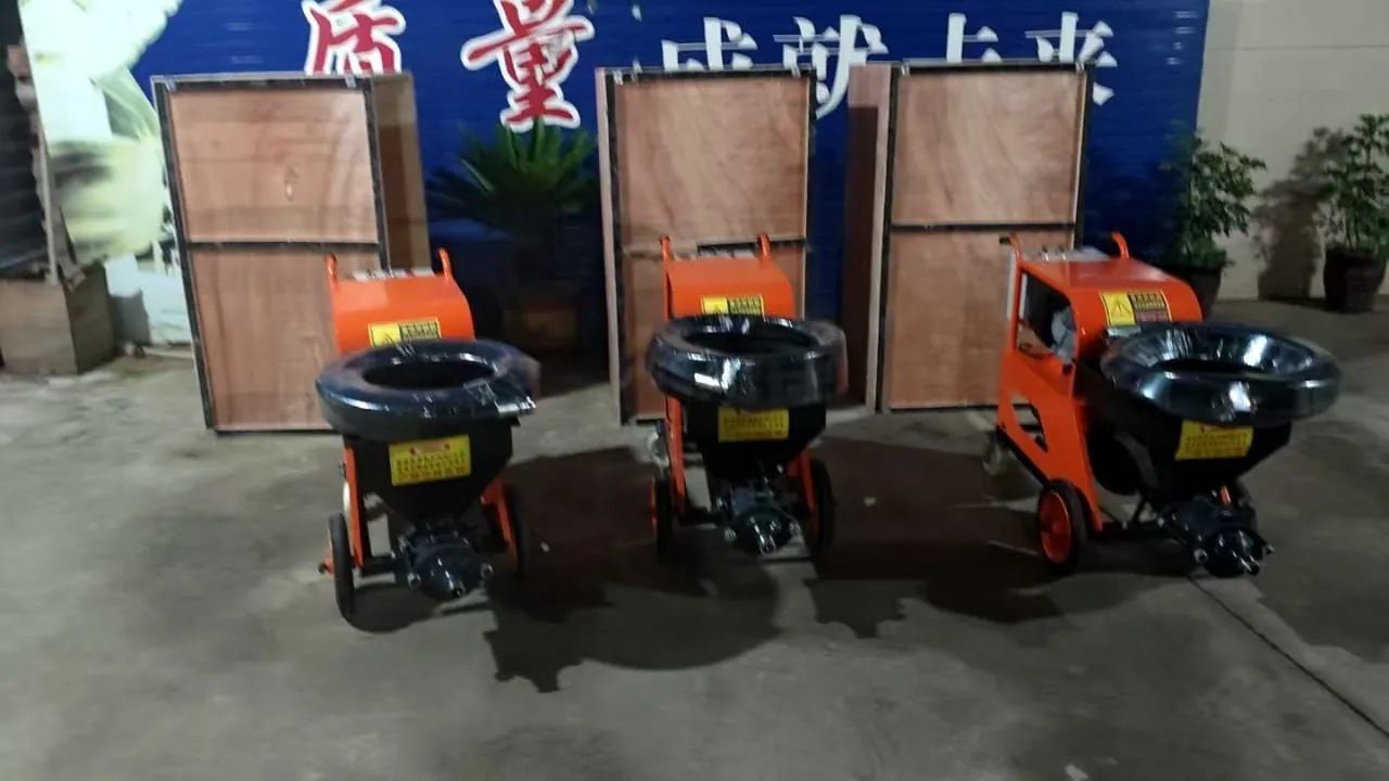 Projetora de argamassa e chapisco 