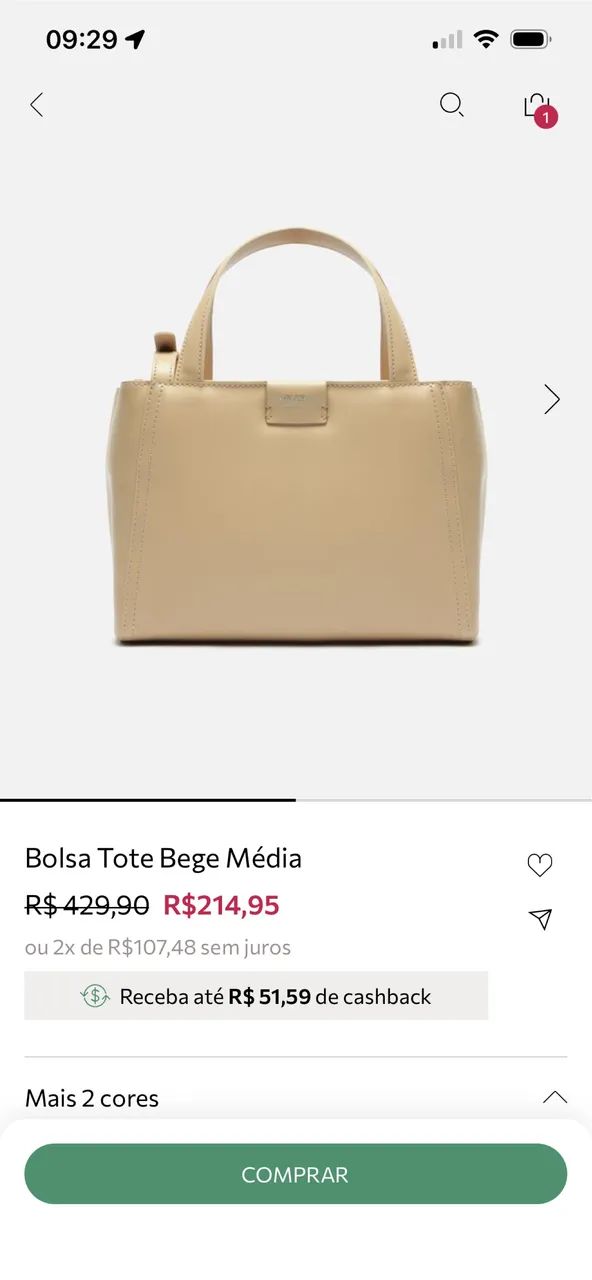 Bolsa Arezzo BEGE  - Foto 2