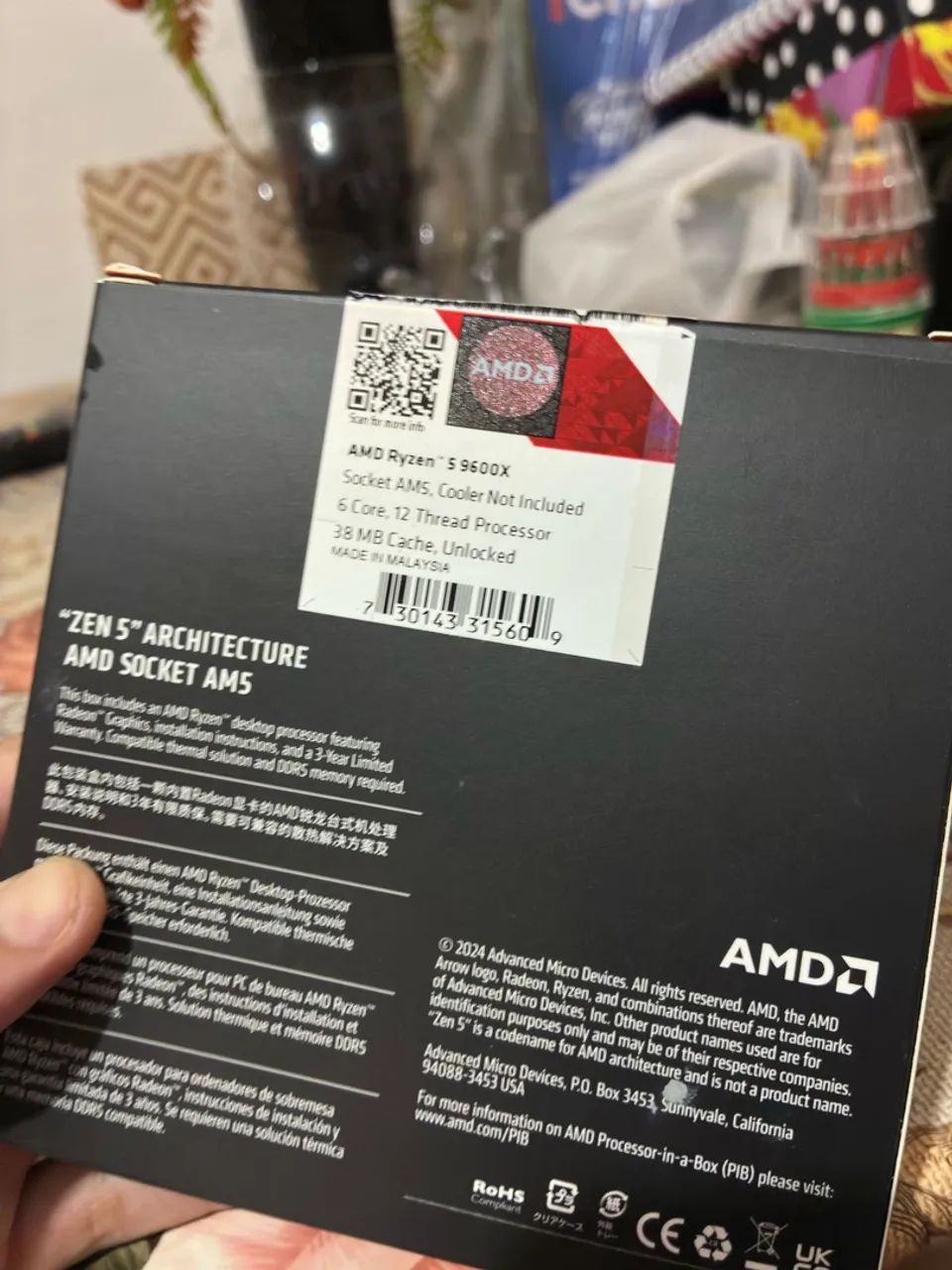 Ryzen 5 9600x - Foto 3