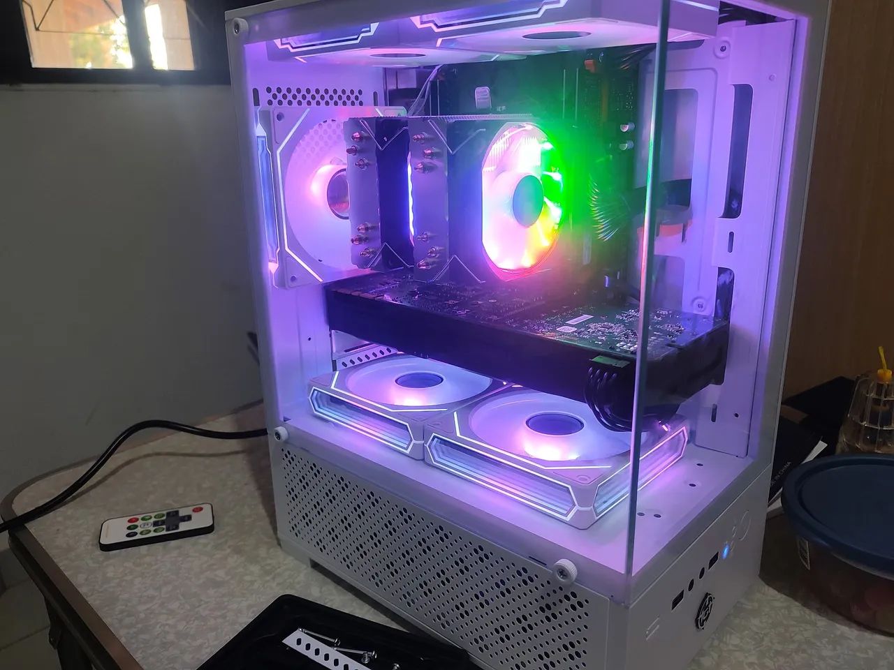 PC Gamer Xeon E5 2680v4 c/ RX 580 e 16gb de Ram