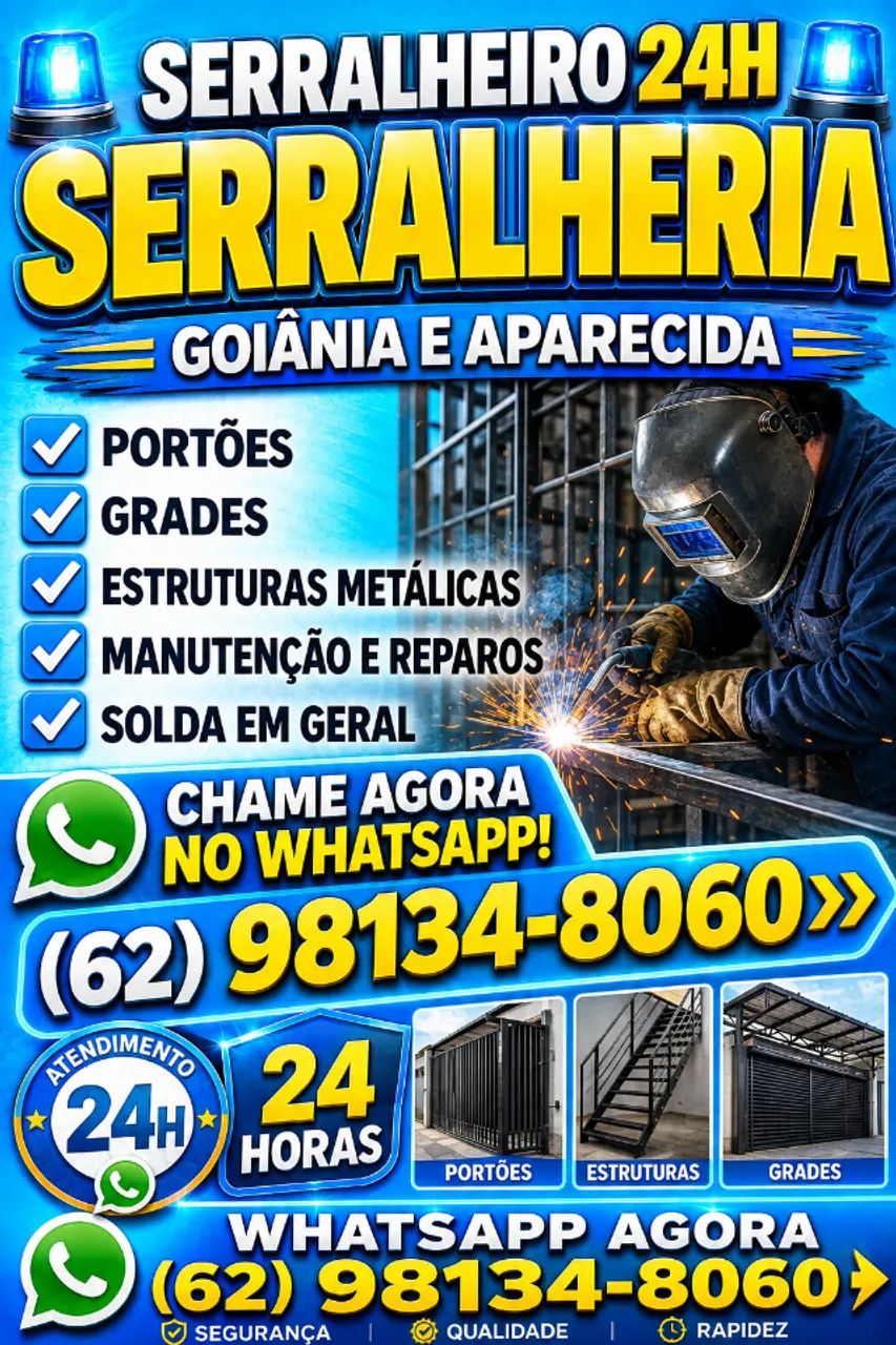 Serralheiro Emergencial - Atendimento a Domicilio