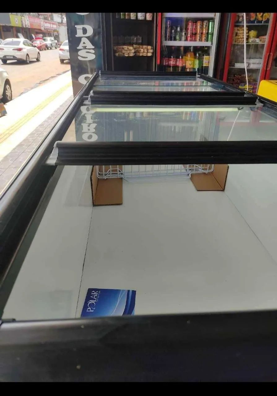 Freezer ilha dupla ação 2 metros NOVO - Foto 5