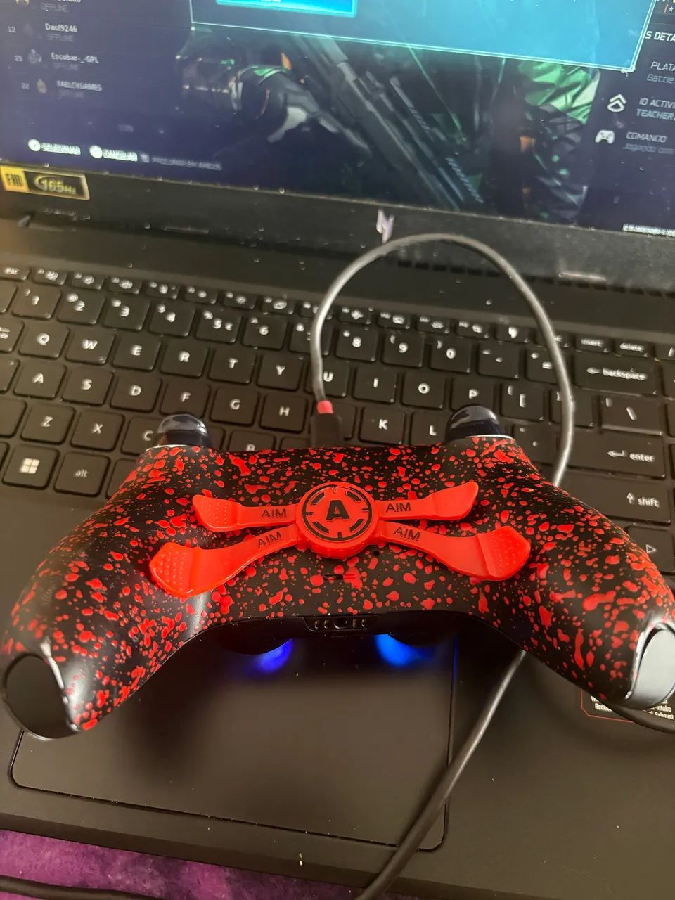 Controle PS5 Gamer | AIM Controller Pro 4 paddles Hall effect  - Foto 3