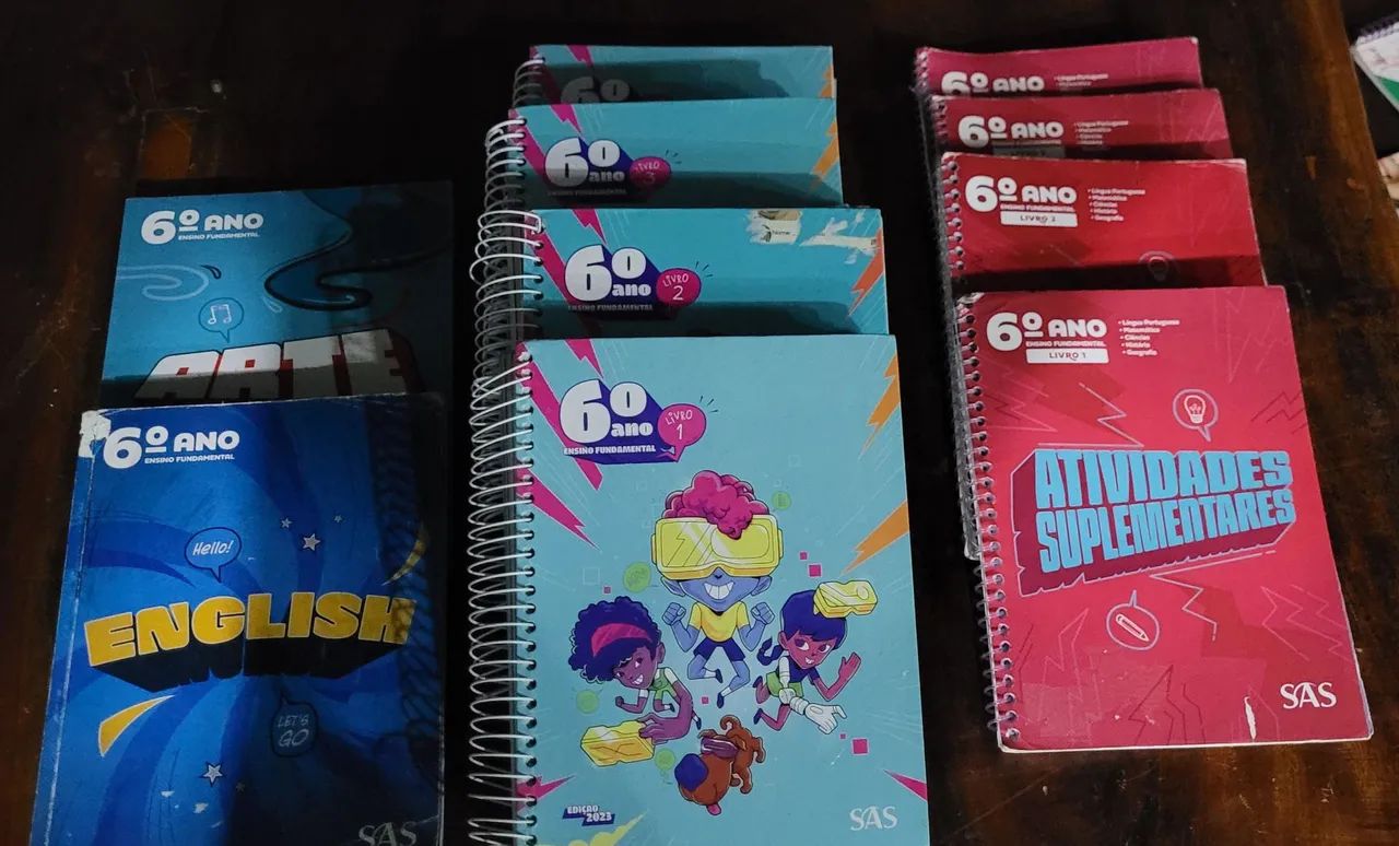 Livros: Coleção SAS 6° ano