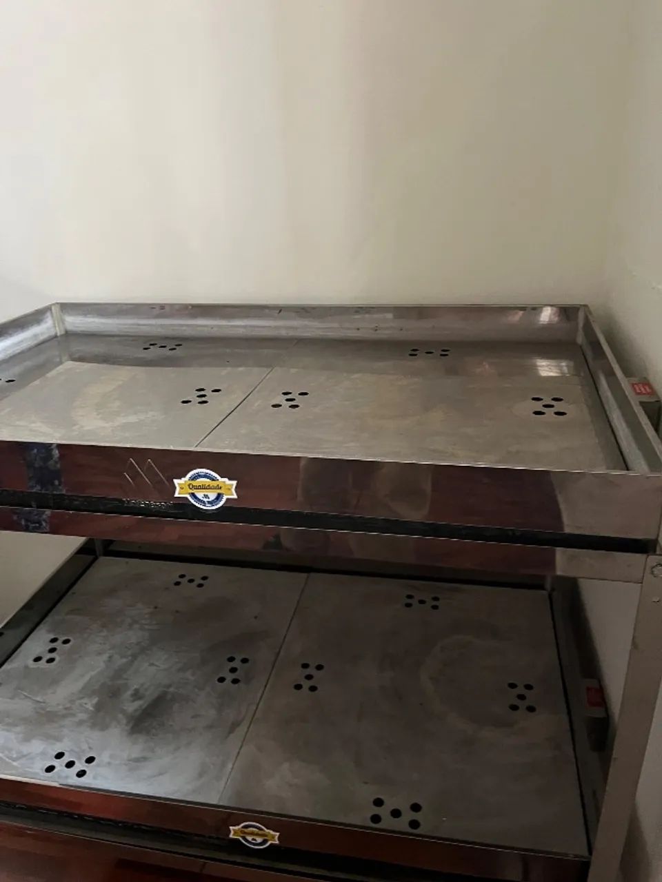 Esquentador de inox 