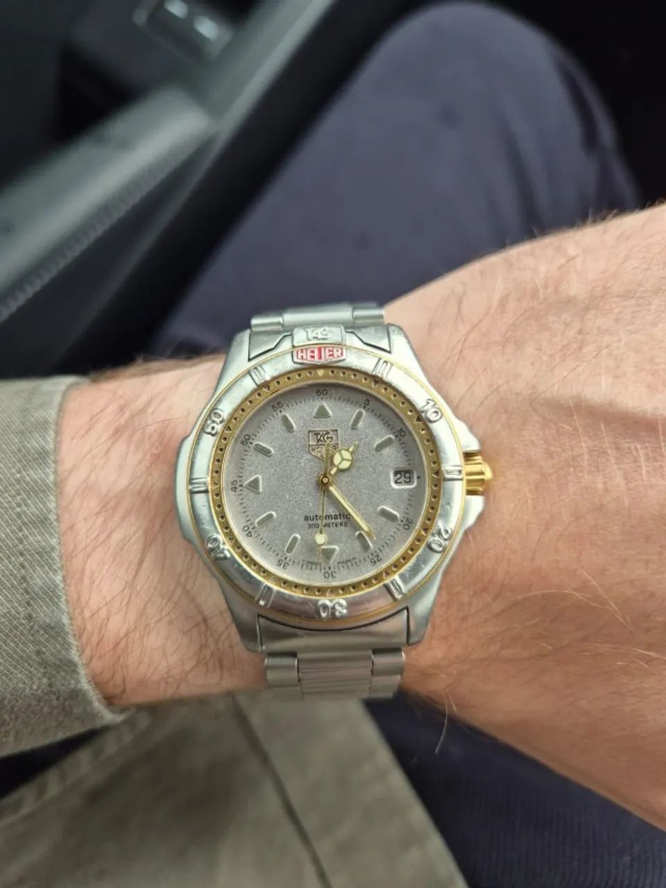 Tag heuer série 4000 (ref 695.706KA) revisado com garantia e com documentos originais - Foto 2