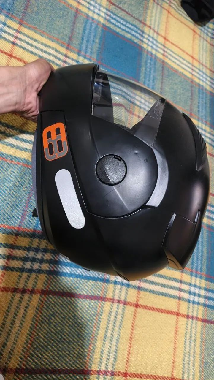 Capacete EBF ARTICULADO (Robocop) TAMANHO 58 - Foto 3