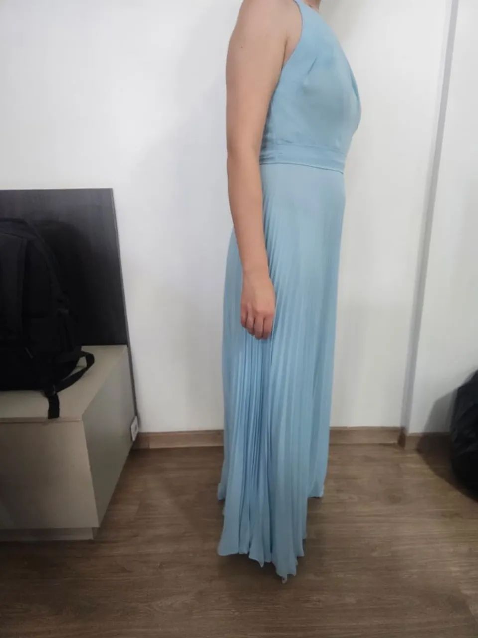 Vestido longo azul serenity  - Foto 5
