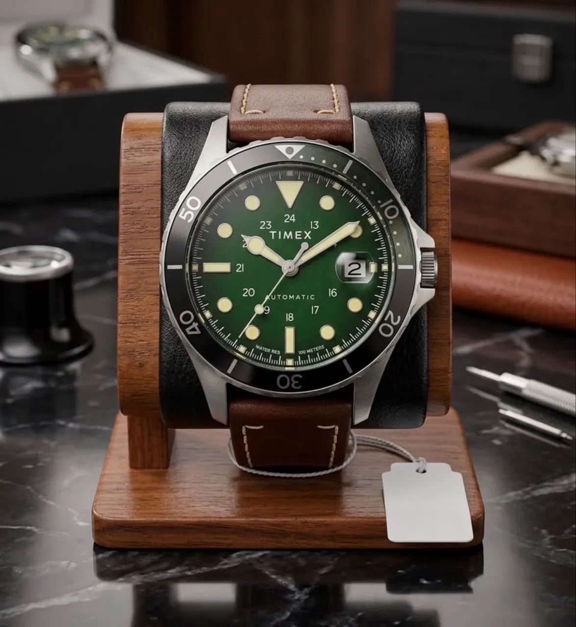 Relógio Timex Navi Automático Novo
