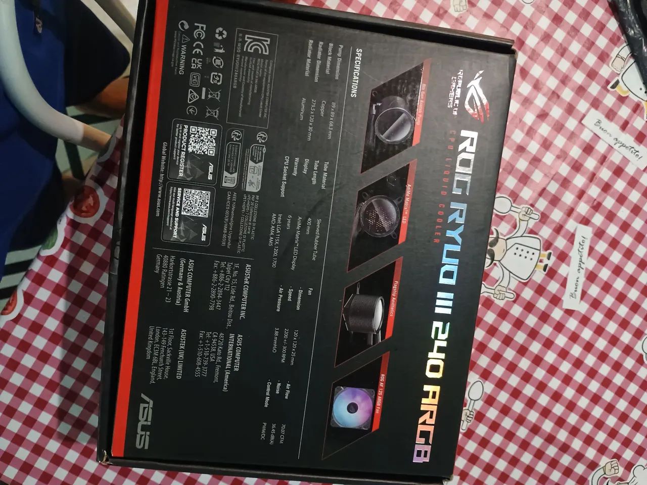 Water cooler Asus rog strix Ryuo - Foto 2