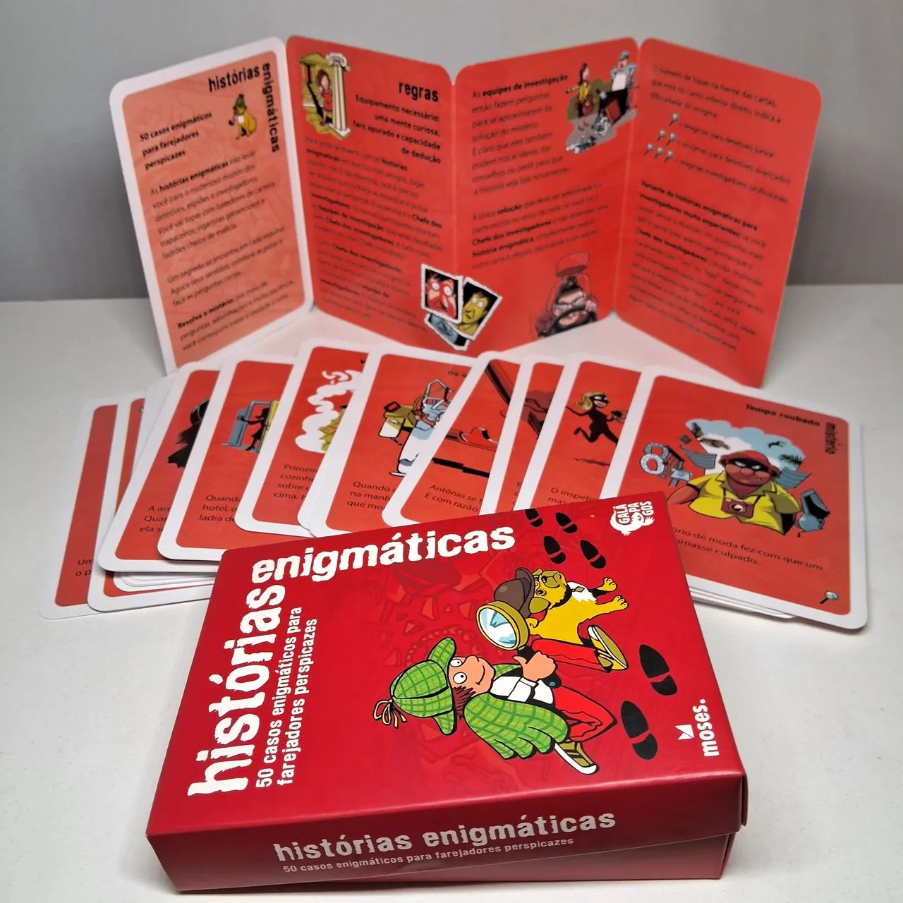 Jogo de Cartas Histórias Enigmáticas  - Foto 4