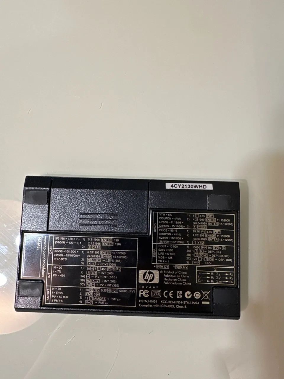 HP 12C Calculadora Financeira Original Hewlett-Packard - Foto 2