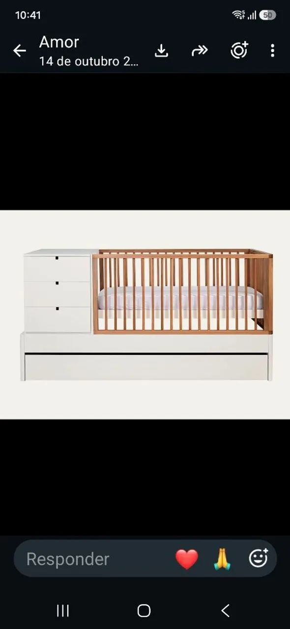 BERÇO + CÔMODA + CAMA E BICAMA - Foto 3