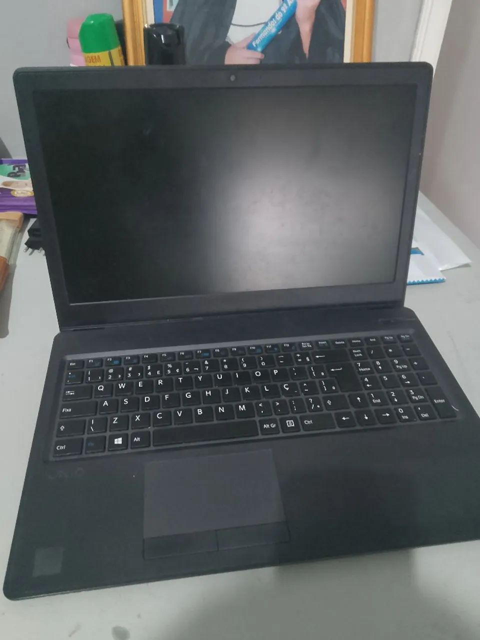 Notebook VAIO com bateria viciada - Foto 2