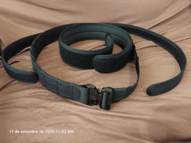 Cinto Tático Votagoo 3 Em1 Molle Laser Fivela Rápida