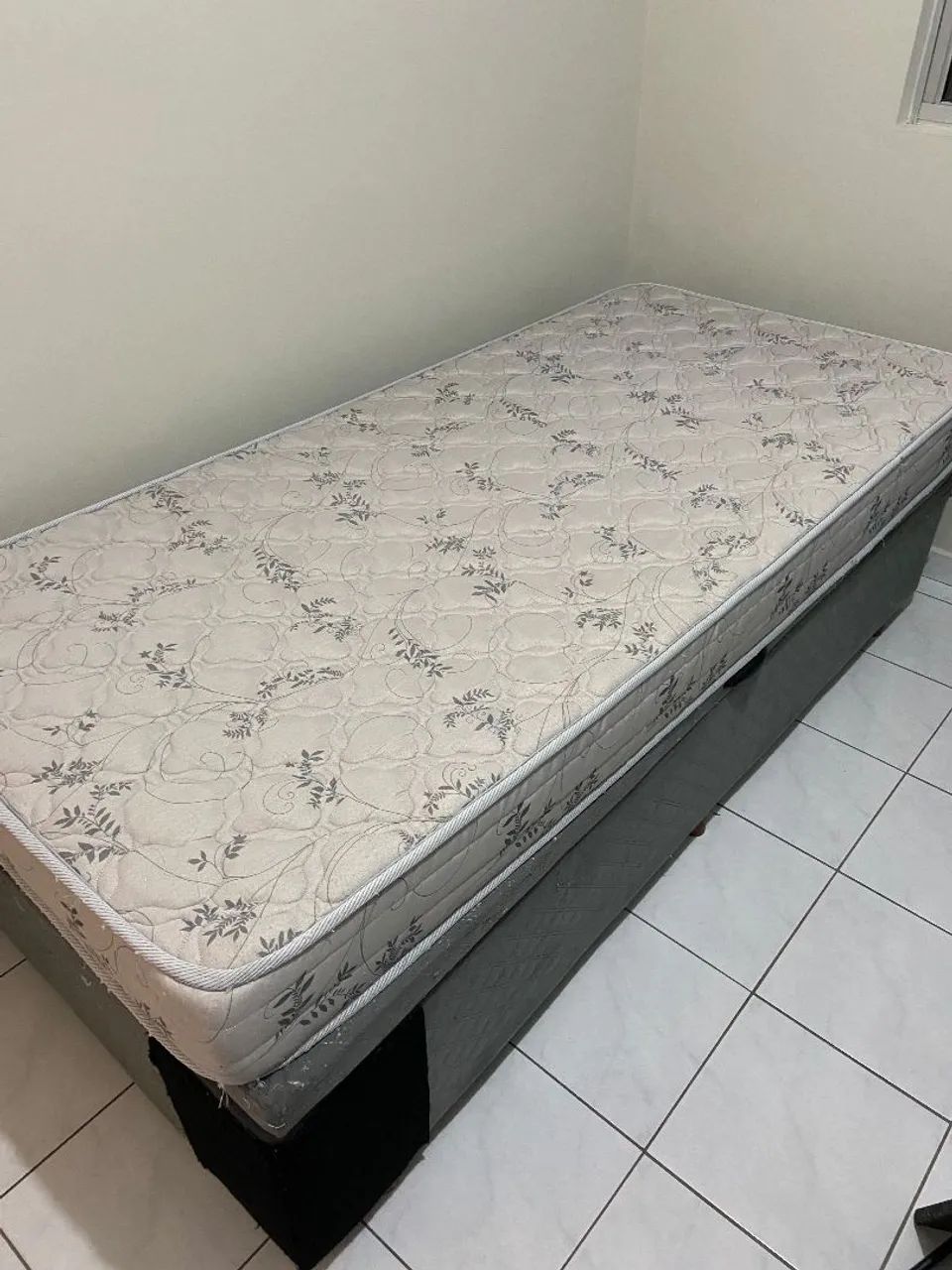 Cama Solteiro Box Baú