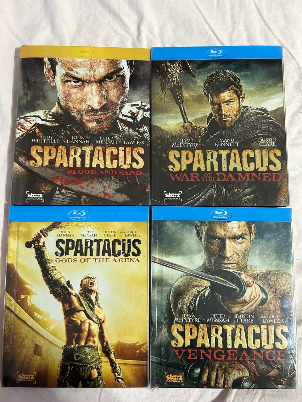 Spartacus série completa importada Bluray 