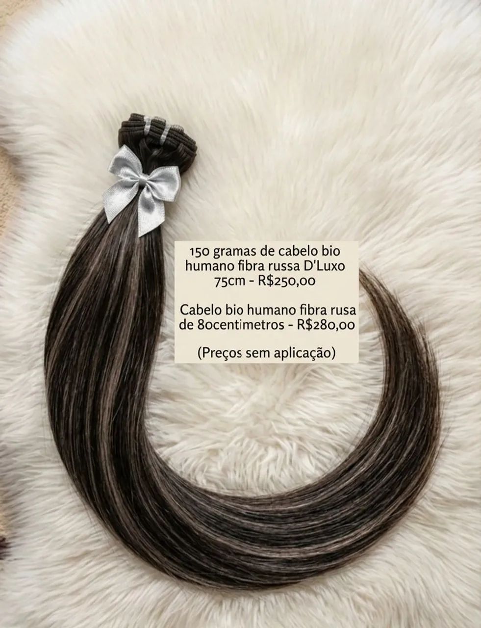 Vendo Cabelo de fibra humanizada 150gramas  - Foto 3