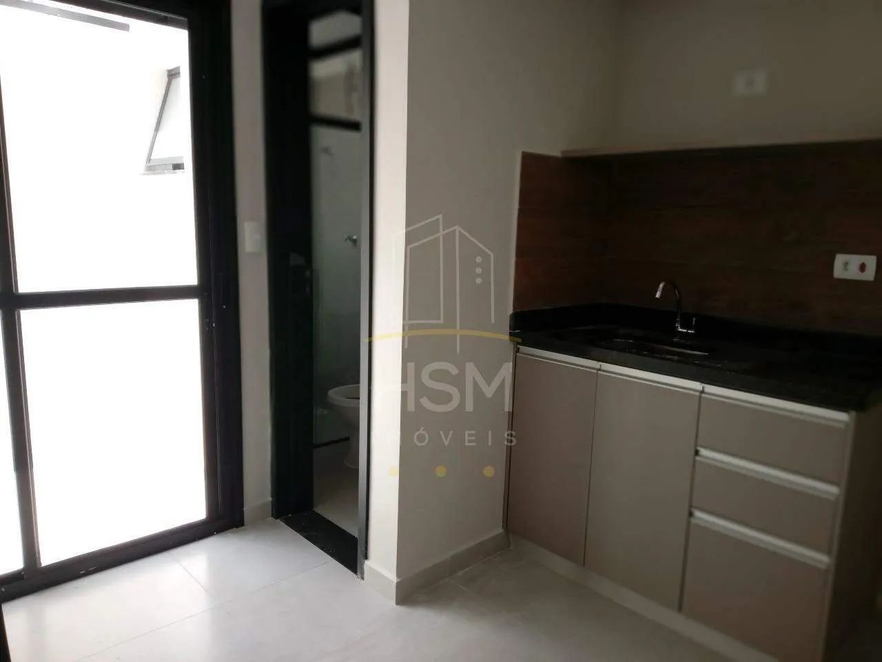 Kitnet para aluguel, 1 quarto, 1 vaga, Bangú - Santo André/SP