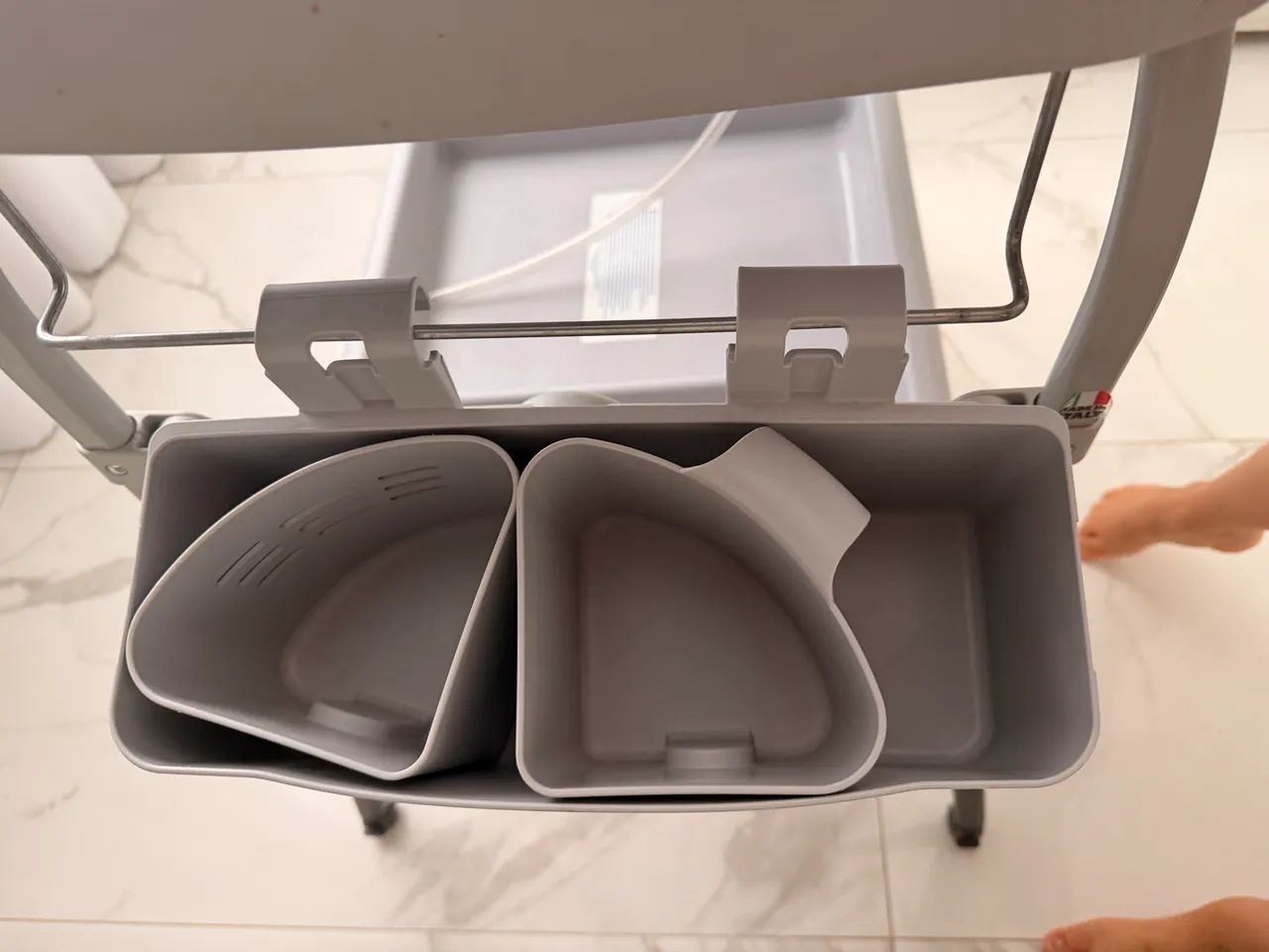 Banheira com suporte