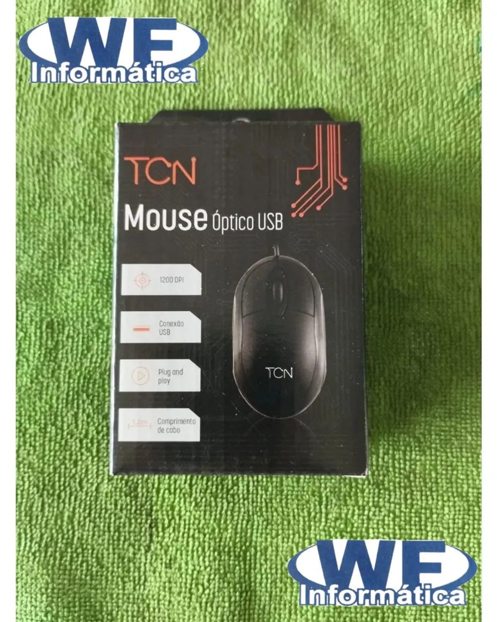 MOUSE ÓPTICO USB TCN