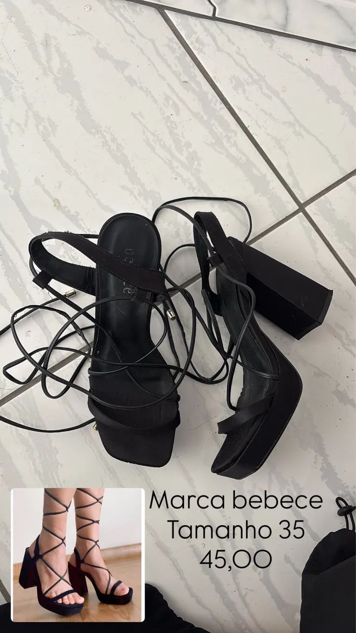 Vendo calçados femininos