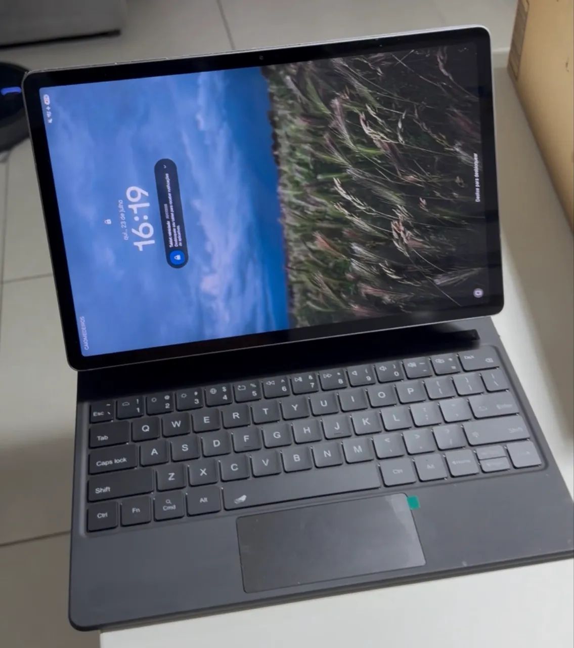 Samsung Tab S9 plus FE + Capa teclado + Caneta  - Foto 4