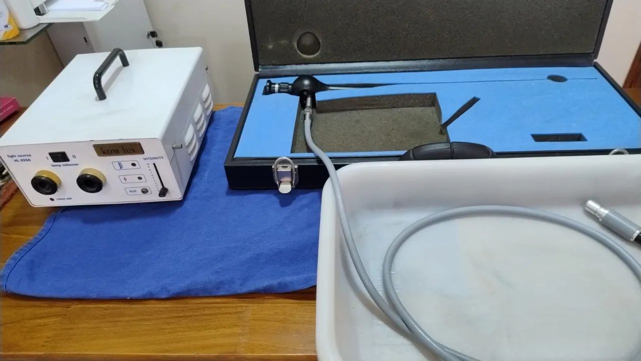 Nasofibro 4mm + Fonte de Luz + Cabo flexível 