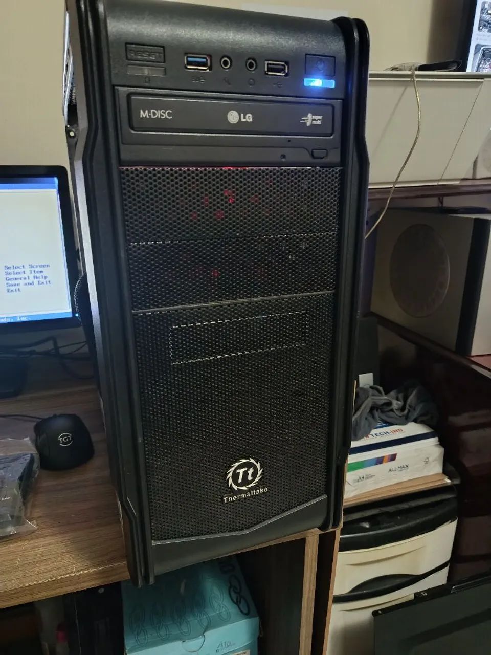 Gabinete e placa mãe Asus Maximus formula III 